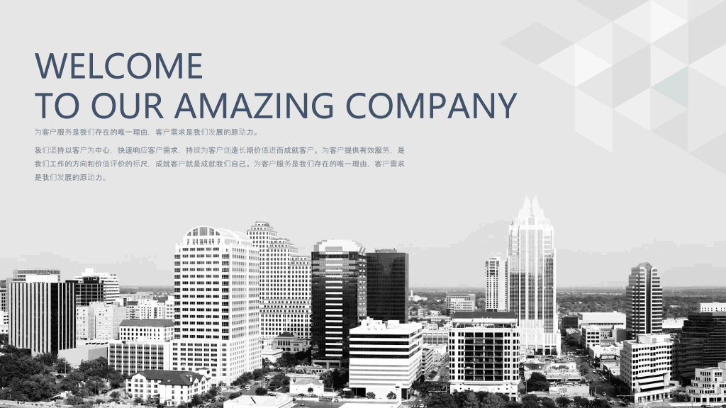 精美实用公司介绍PPT模板