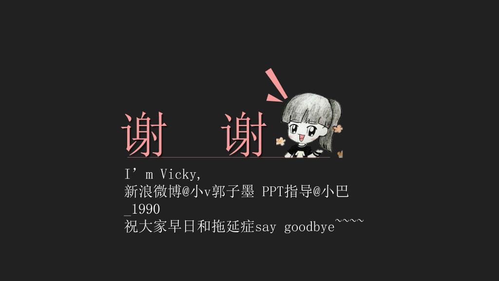 战胜拖延症读书笔记PPT作品