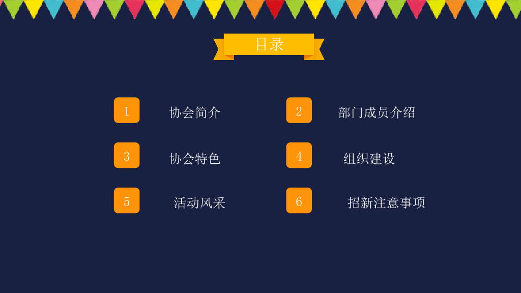 大学生社团招新PPT模板