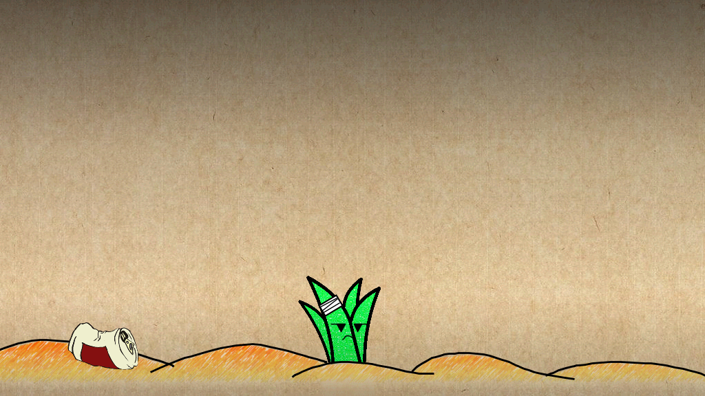 超强环保公益宣传PPT动画
