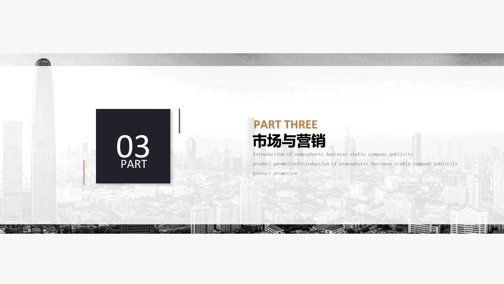 精美企业公司介绍宣传PPT模板