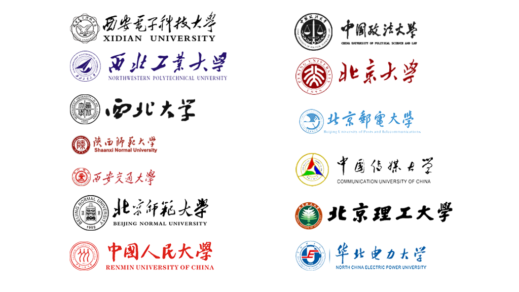透明背景大学校徽PPT素材