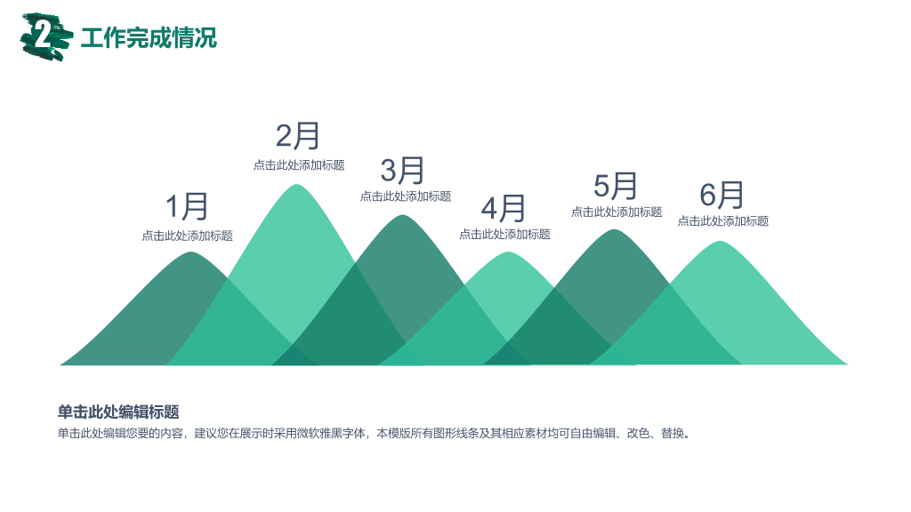 创意墨迹总结计划PPT模板