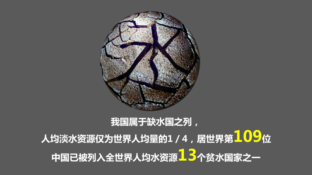 倡导宣传节约用水PPT作品
