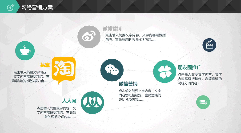 商务创业融资计划书PPT模板