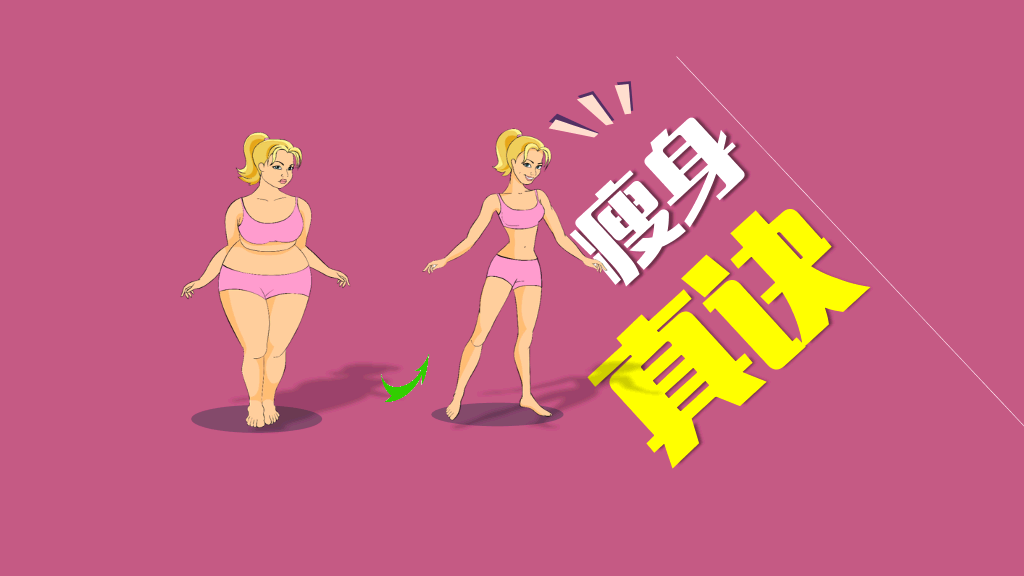 肥胖胖子减肥相关PPT作品