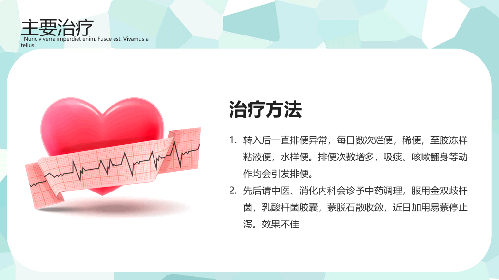 医疗护理疑难病例讨论PPT模板