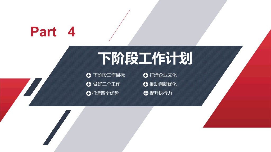 大气实用年终工作总结PPT模板