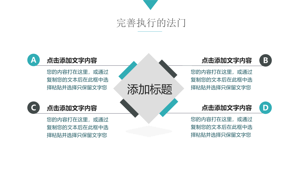 责任与执行力培训课件PPT模板