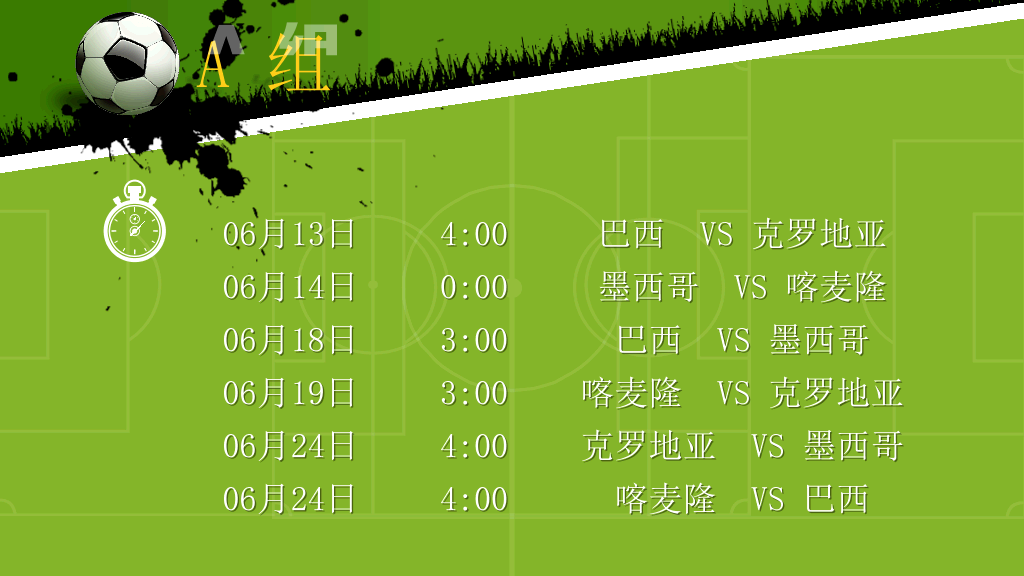 著名足球球星介绍PPT模板