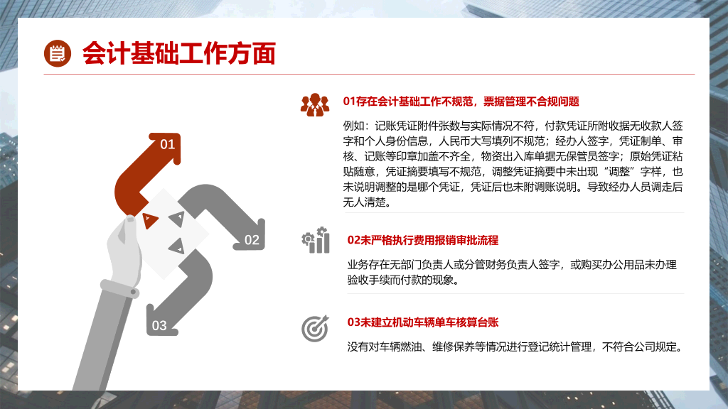 财务部工作总结报告PPT模板