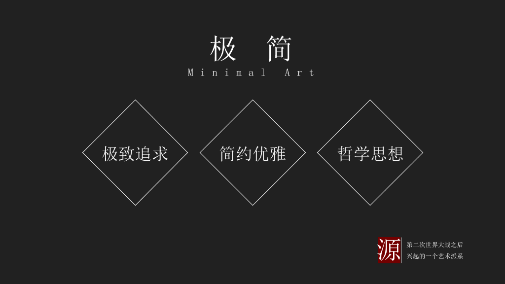 优秀极简主义设计PPT作品