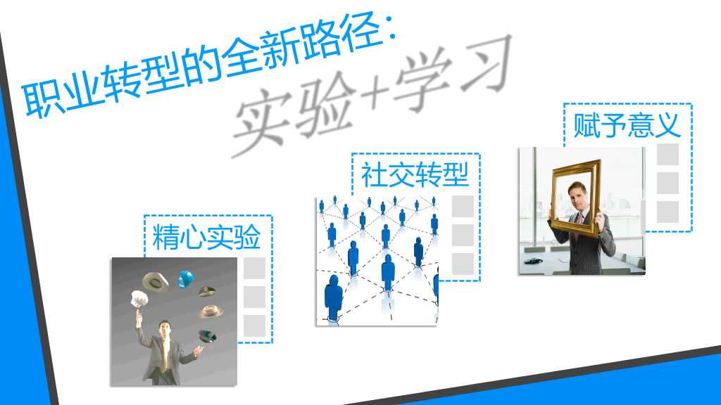 《职业转型的颠覆性路径》读书笔记PPT