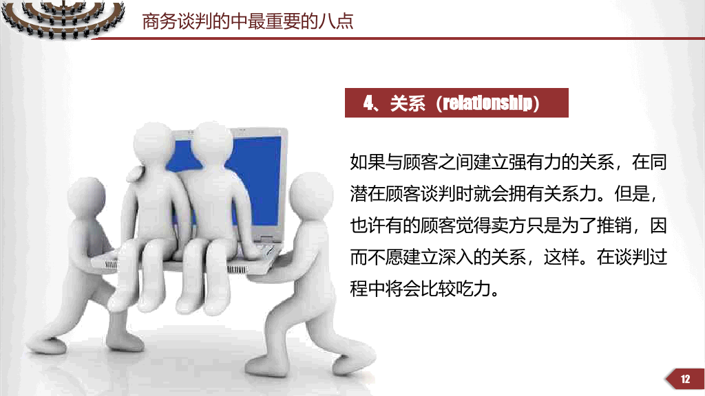 商务谈判技巧培训PPT模板