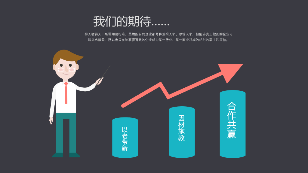 企事业单位校园招聘PPT模板