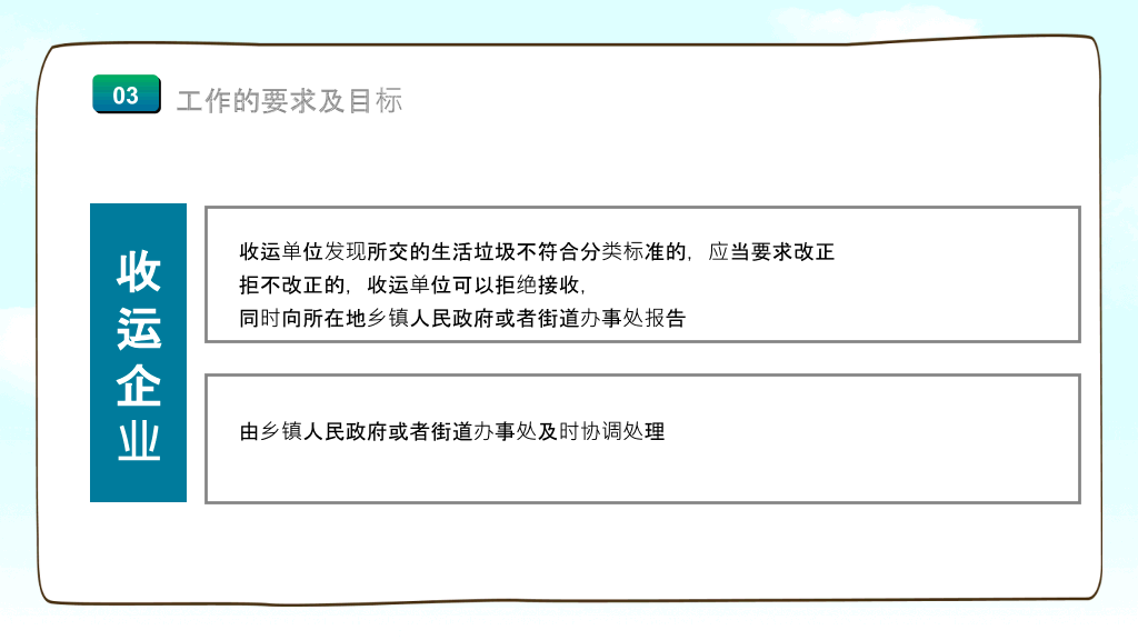 垃圾分类知识宣传PPT模板