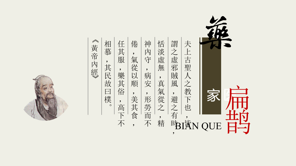 诸子百家人物介绍幻灯片模板