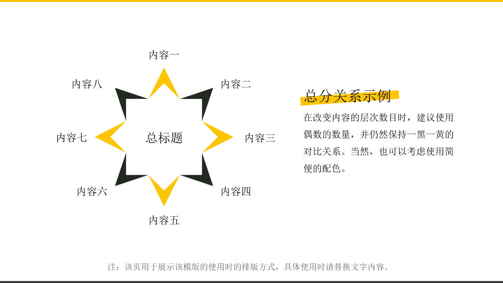 简约多功能幻灯片模板