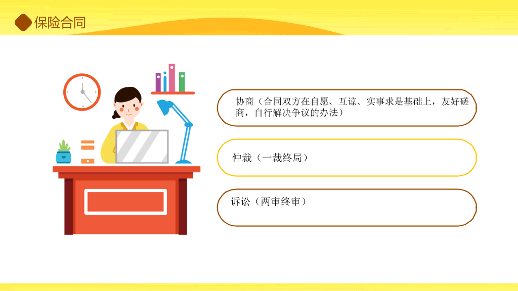 理财保险知识培训PPT模板