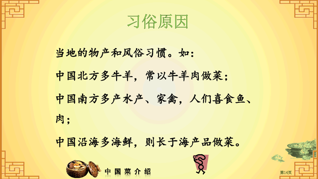 中国八大菜系介绍PPT