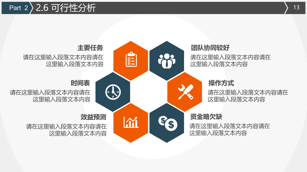 实用创业商业计划书PPT模板