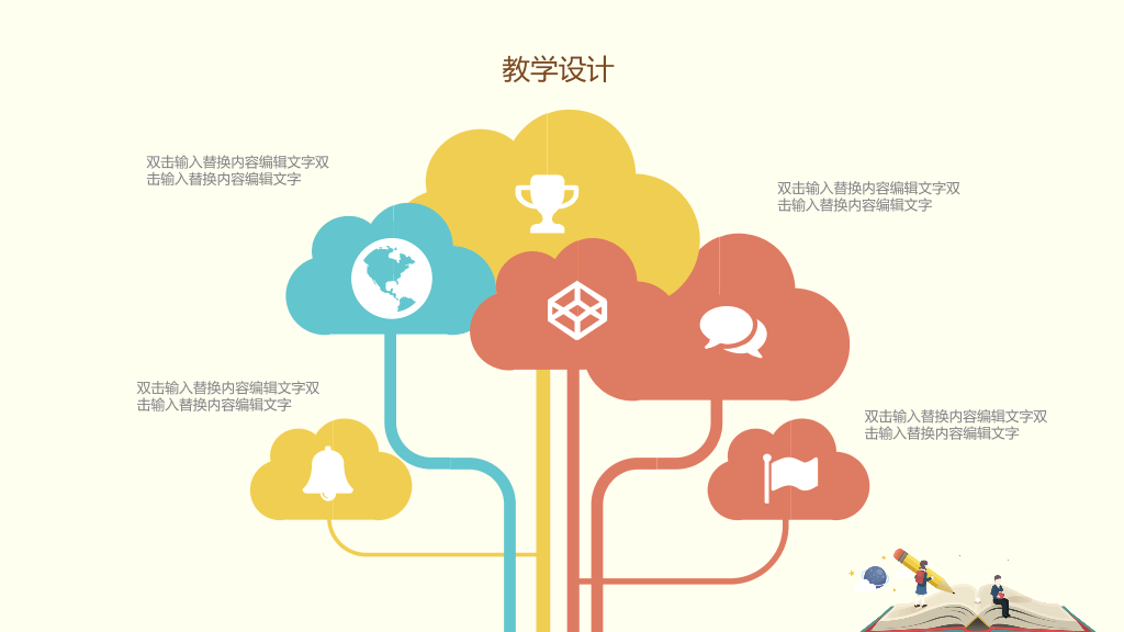 信息化教学工作汇报PPT模板