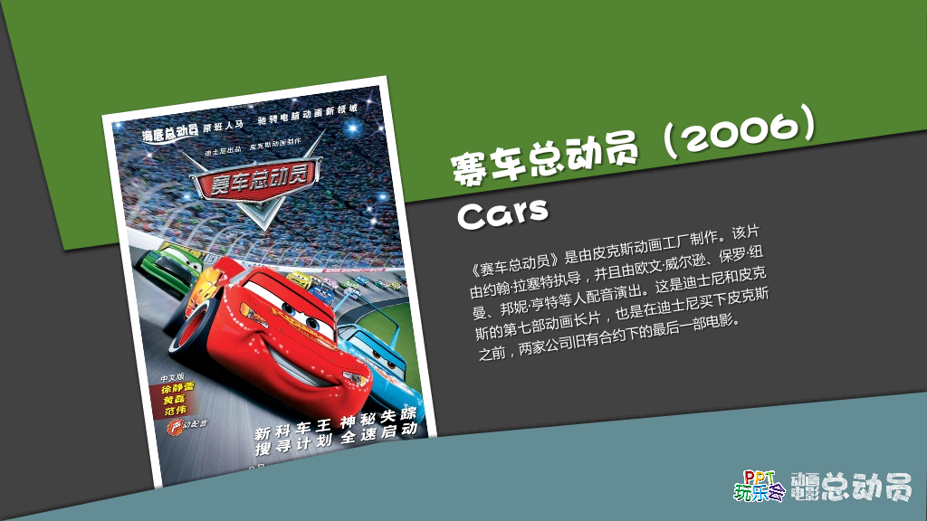 总动员系列动画电影介绍PPT