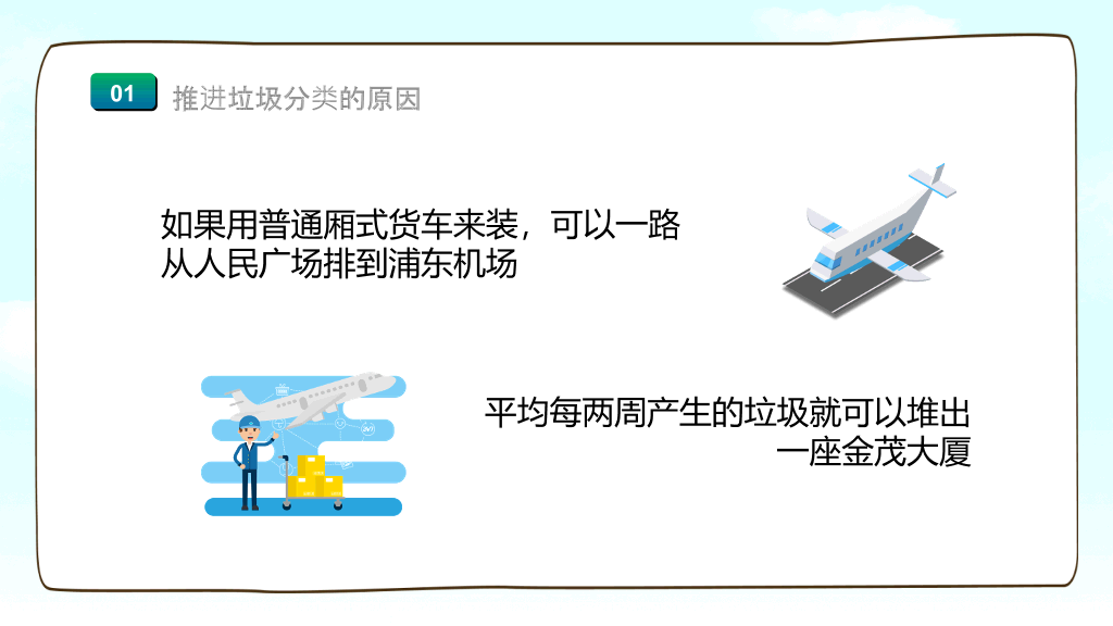 垃圾分类知识宣传PPT模板