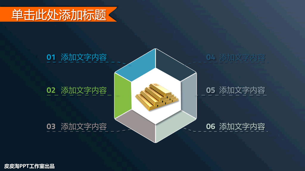 财务数据分析工作总结PPT模板