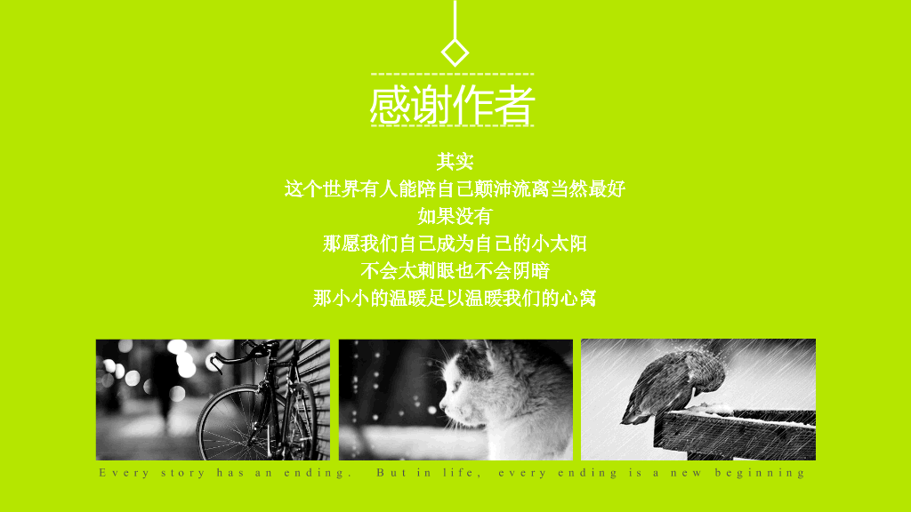 《愿有人陪你颠沛流离》读书笔记PPT