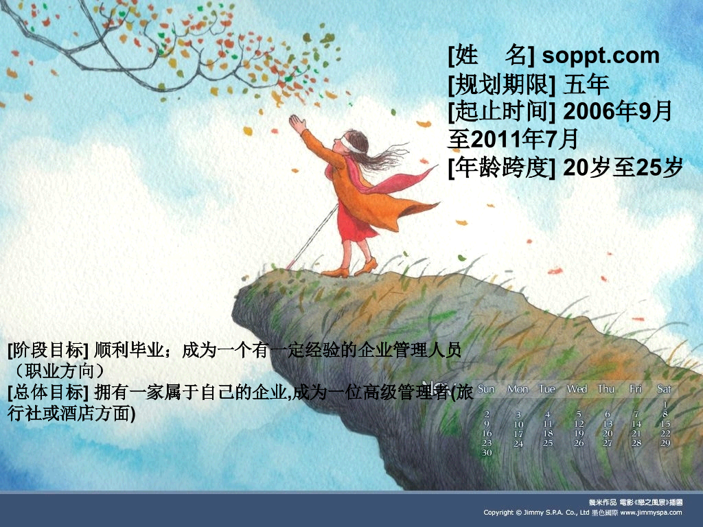 大学生职业生涯规划PPT