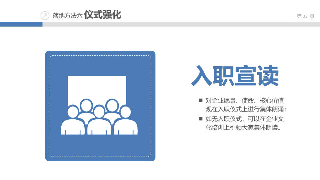 企业文化落地培训PPT课件