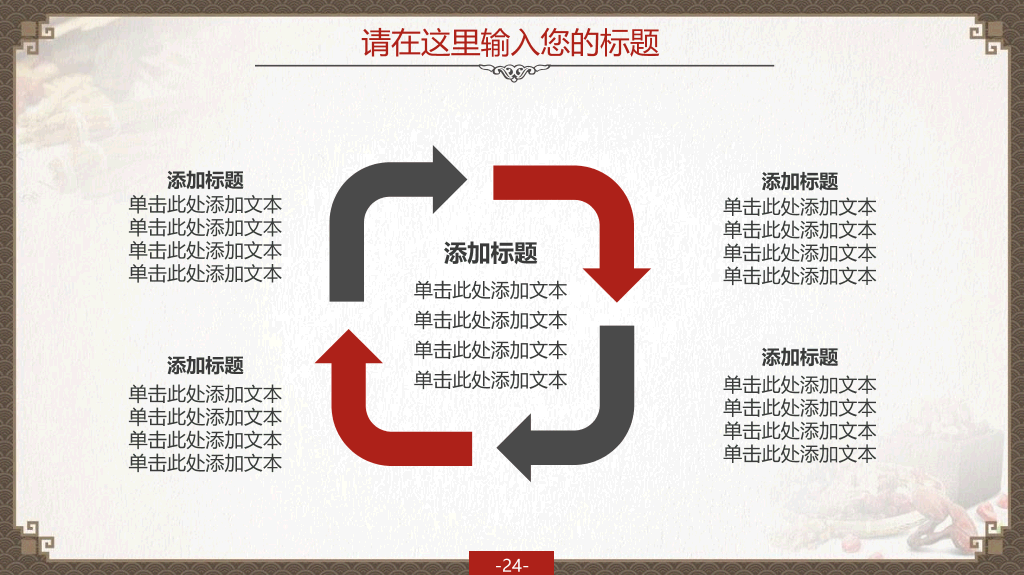 精品中国风中医中药PPT模板