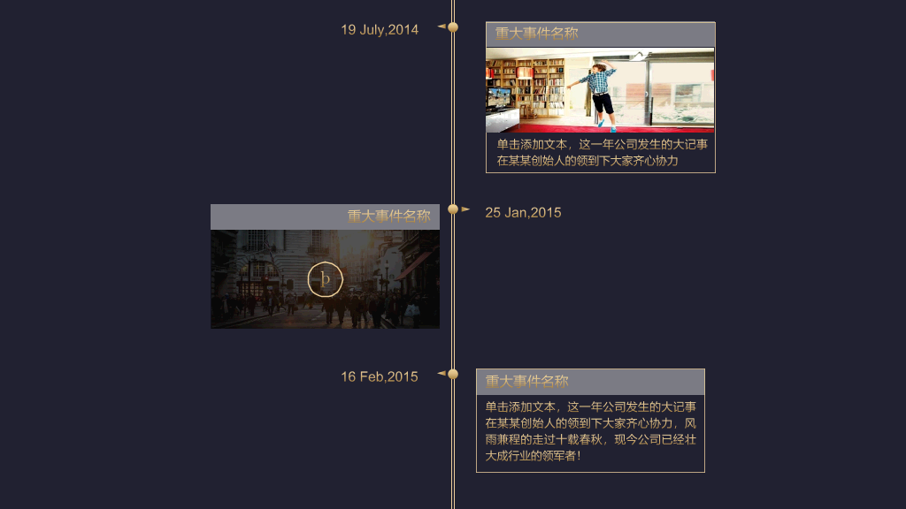 高端质感商务报告PPT模板