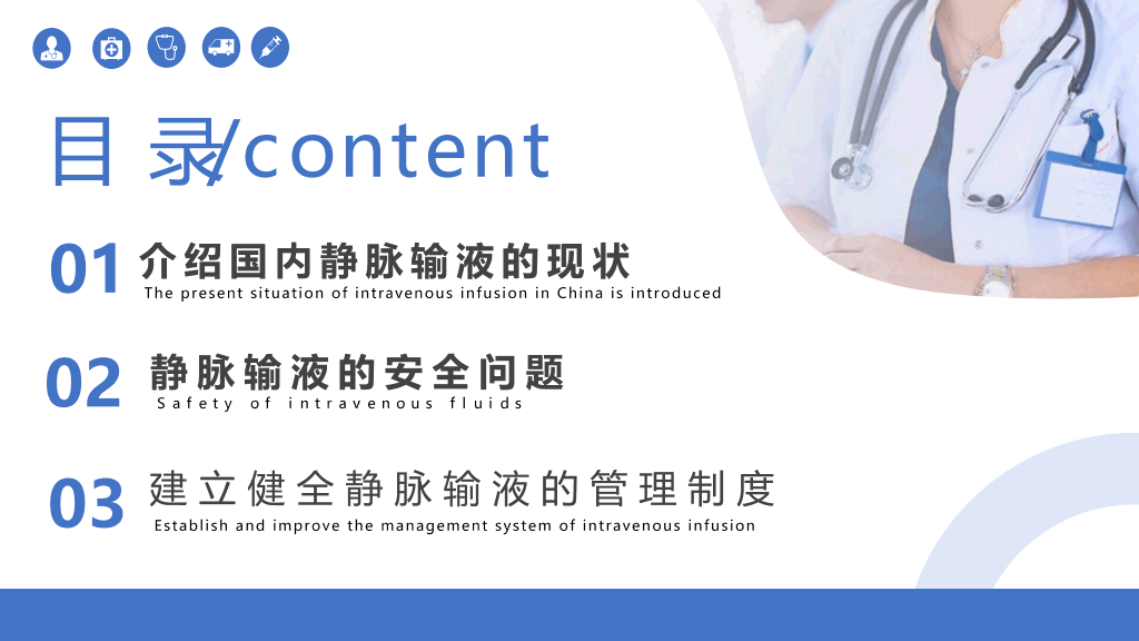 静脉输液的安全管理PPT模板