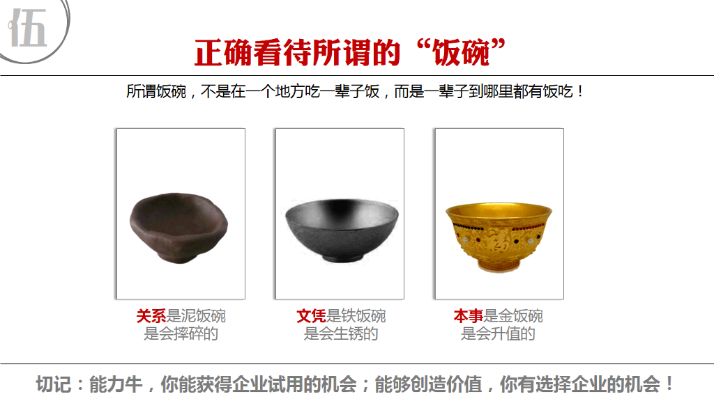关于找工作的10个忠告PPT