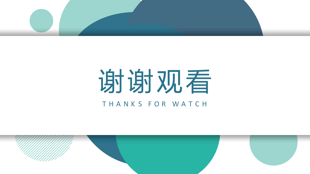 圆圈泡泡工作汇报PPT模板