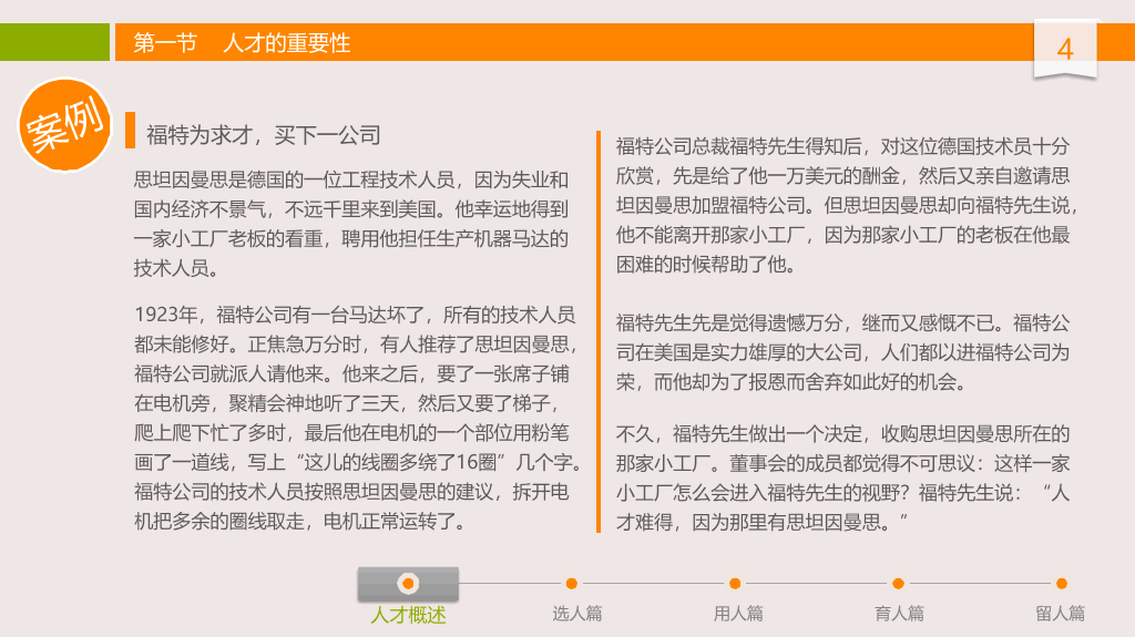 人才选用育留培训PPT课件