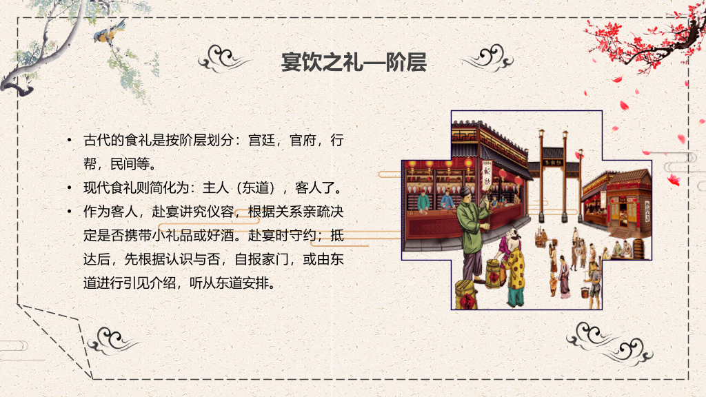 中国美食文化介绍PPT模板