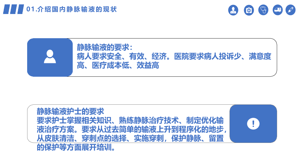 静脉输液的安全管理PPT模板