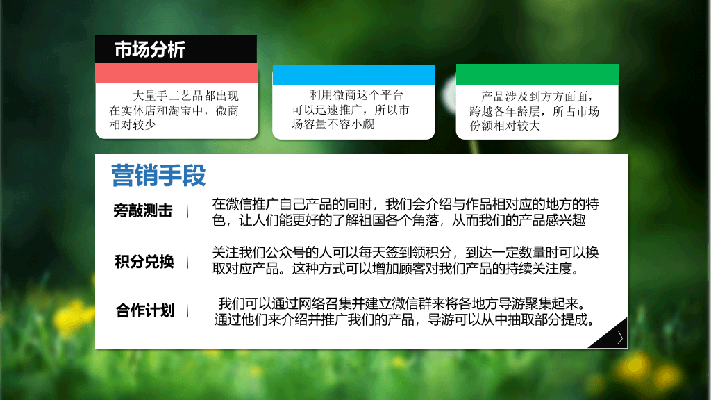 微信公众平台介绍PPT模板