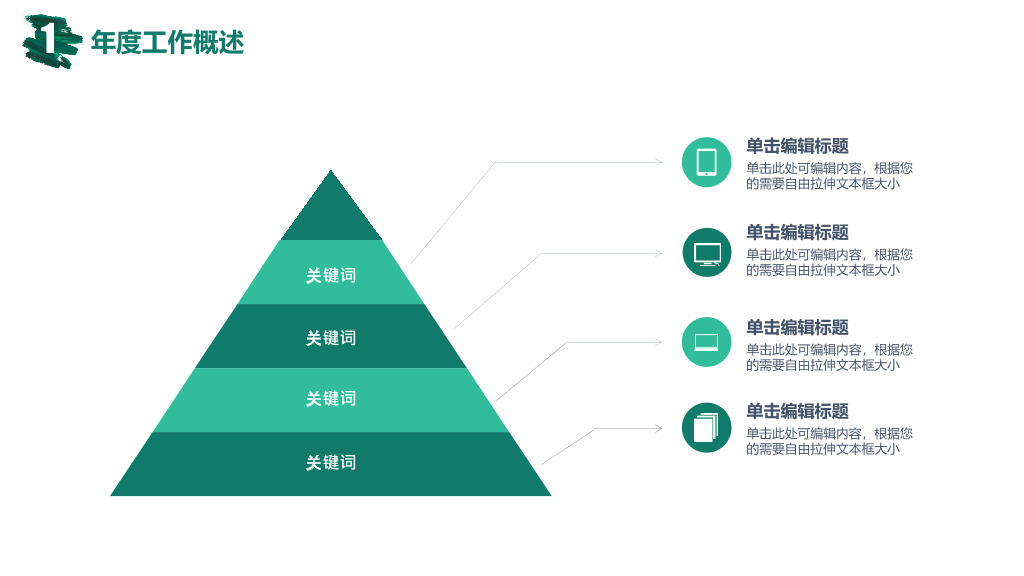 创意墨迹工作总结计划PPT模板