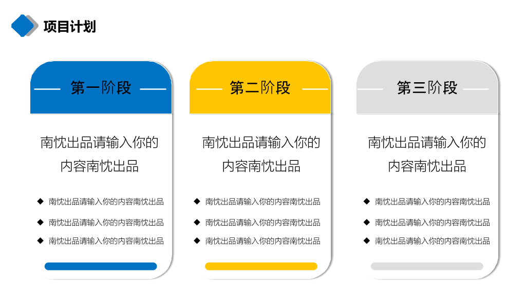 商务大楼项目融资汇报PPT模板