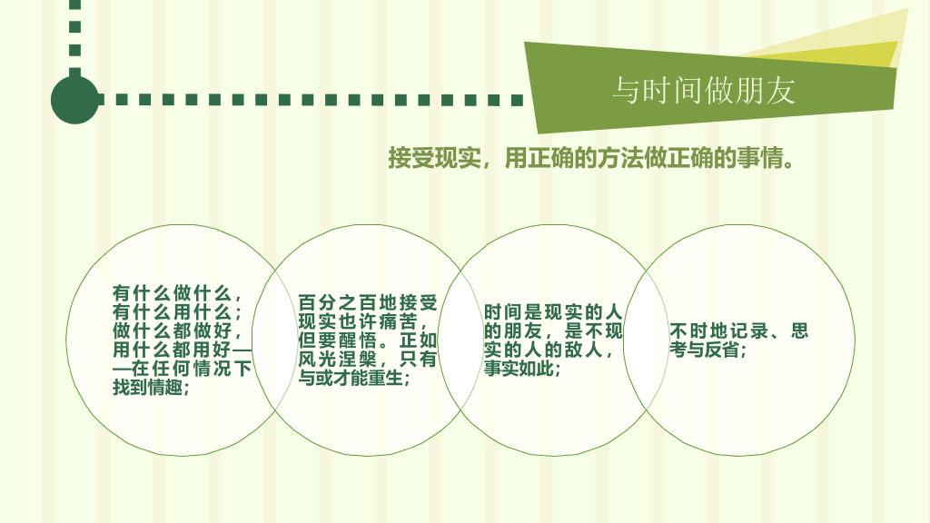 把时间当做朋友读书笔记PPT