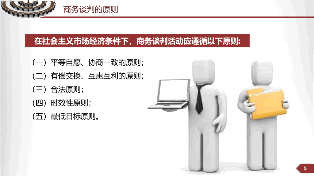 商务谈判技巧培训PPT模板