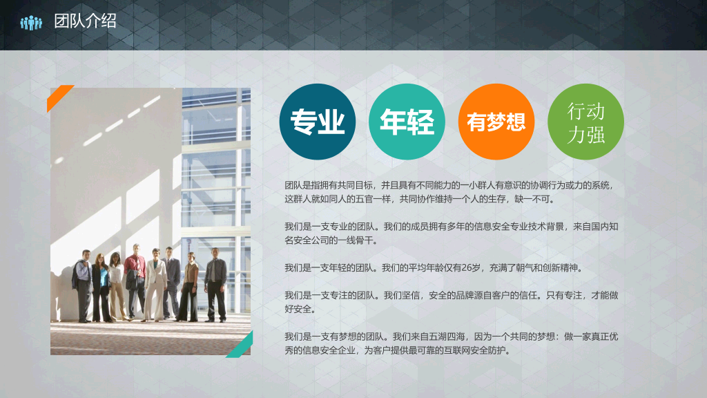 商业创业融资计划书PPT模板