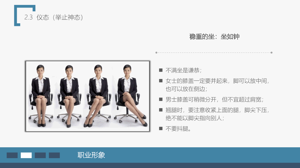 商务礼仪培训课件PPT模板