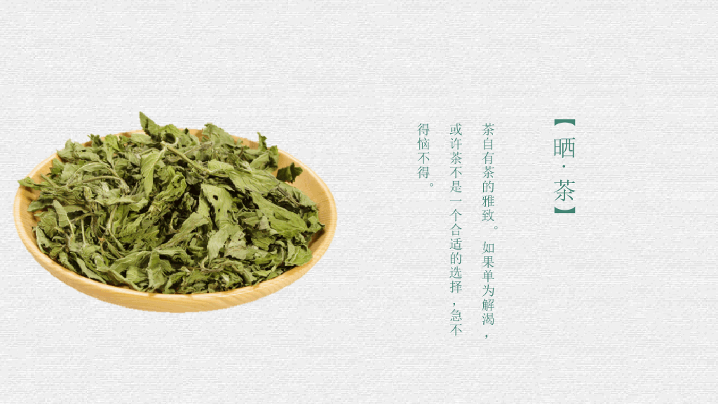 茶文化茶艺茶道PPT模板