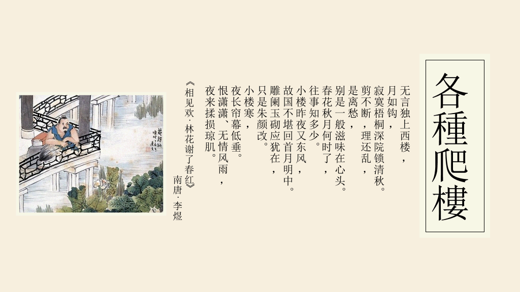 古人怎么过夜生活PPT作品