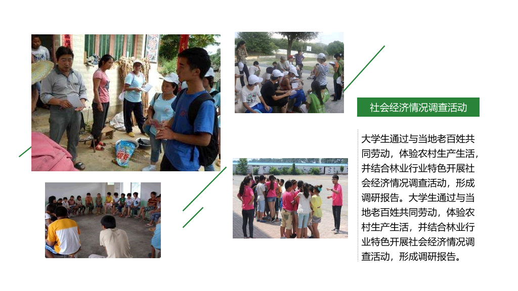 三下乡社会实践活动PPT模板
